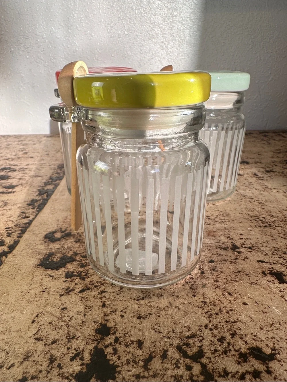 Anthropologie “Cupboard Canisters” - Set of 3